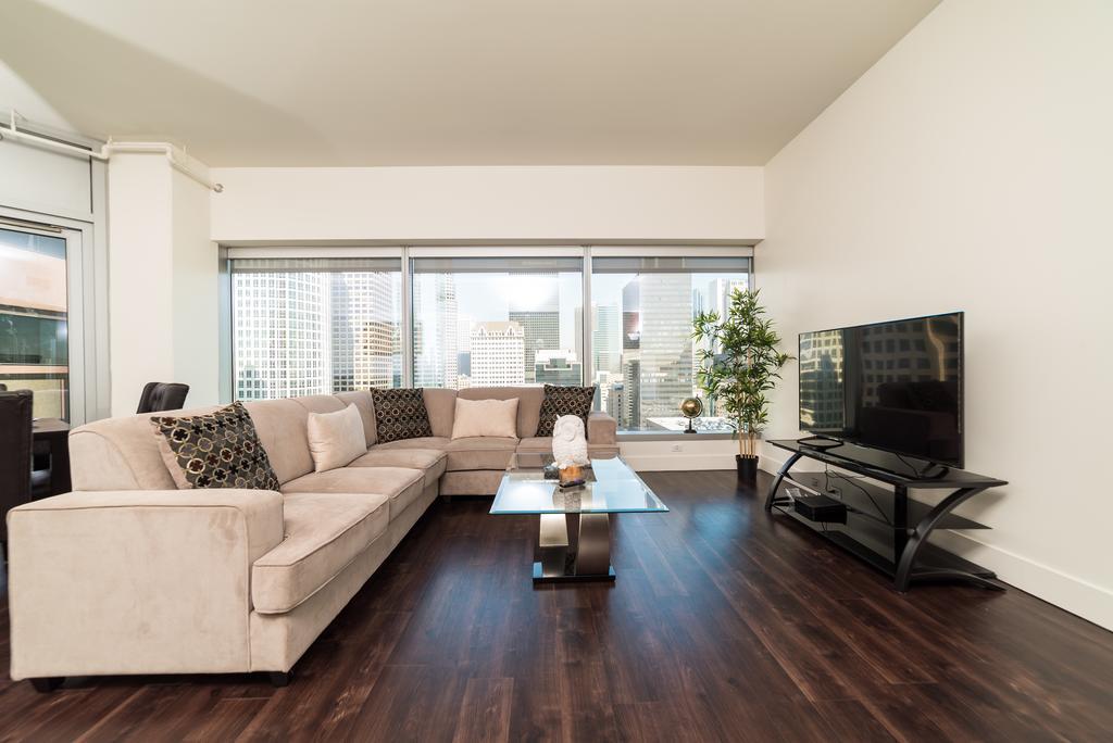 Luxurious Highrise 2B 2B Apartment Heart Of Downtown La 로스앤젤레스 외부 사진
