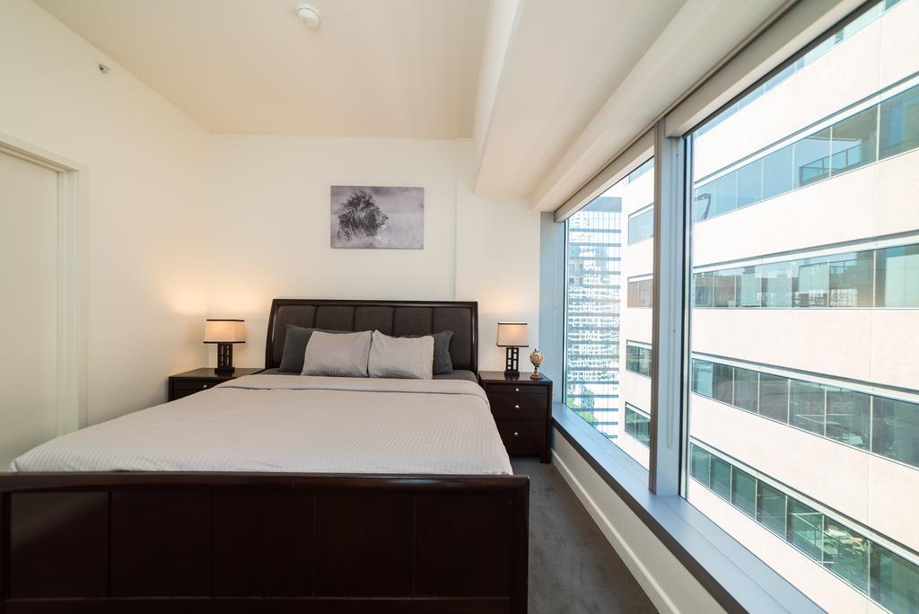 Luxurious Highrise 2B 2B Apartment Heart Of Downtown La 로스앤젤레스 외부 사진