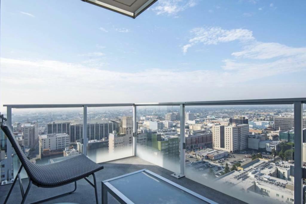 Luxurious Highrise 2B 2B Apartment Heart Of Downtown La 로스앤젤레스 외부 사진